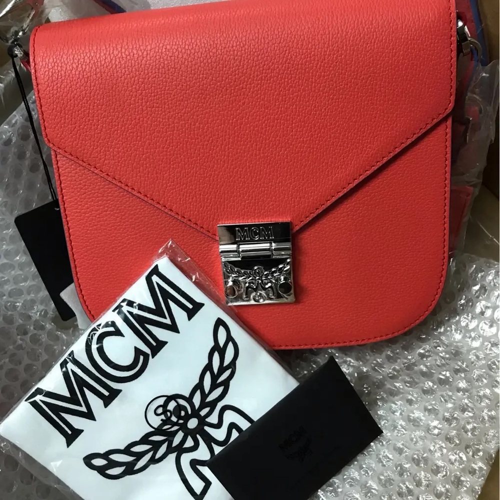 New authentic MCM Patricia crossbody bag small size